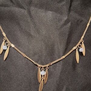 Gold leaf Necklace